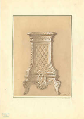 Монигетти Ипполит Антонович. Проект детали архитектурного декора